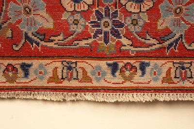 Lot 703 - An Isfahan rug of unusual square size