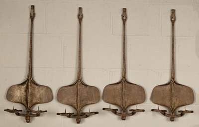 Lot 67 - Alan Evans (1952-2023), a set of four forged...