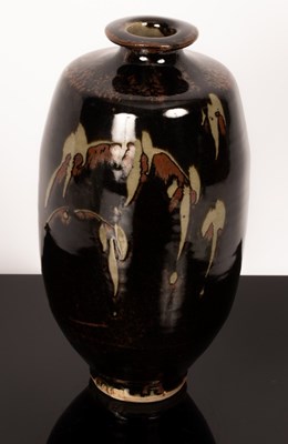 Lot 135 - Jim Malone (born 1946), a stoneware vase,...