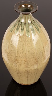 Lot 202 - Jack Kenny (Contemporary), a stoneware bottle,...