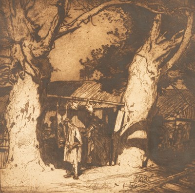 Lot 286 - Sir Frank Brangwyn RA (1867-1956)/The...