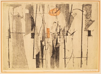 Lot 298 - Bernard Kay (1927-2021)/Composition/signed,...