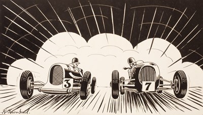 Lot 316 - H Townsend (20th Century)/Two Motor Racing...