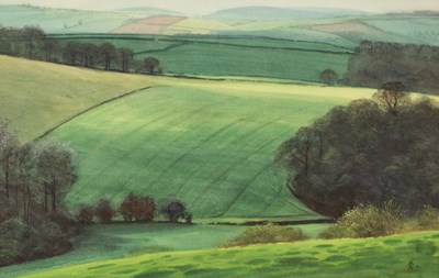 Lot 322 - Malcolm Ashman (born 1957)/Early Spring/a view...