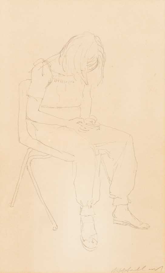 Lot 356 - Harry Holland (born 1941)/Study of a Seated...
