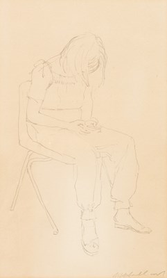 Lot 356 - Harry Holland (born 1941)/Study of a Seated...