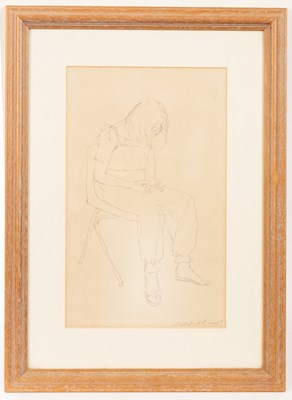Lot 356 - Harry Holland (born 1941)/Study of a Seated...