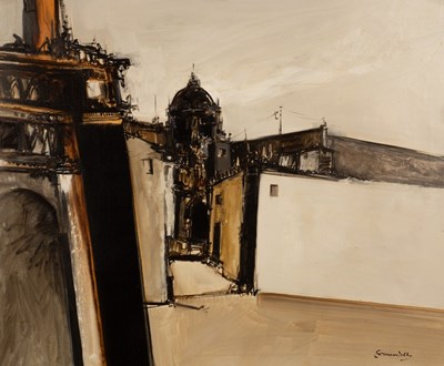 Lot 410 - James Somerville (Contemporary)/Cathedral at...