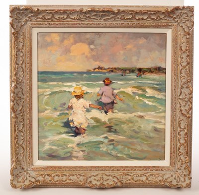 Lot 414 - Ken Moroney (1949-2018)/Paddling in the...