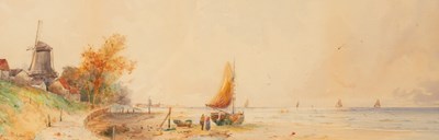 Lot 424 - Thomas Sidney/Near Dordrecht, Holland/signed...