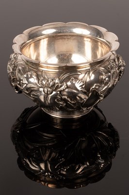 Lot 513 - An Orientalist silver bowl, 20th Century,...