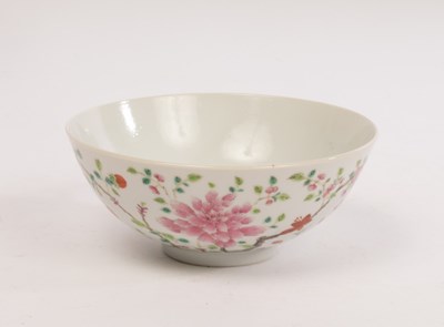 Lot 601 - A Chinese famille rose porcelain bowl, 19th...