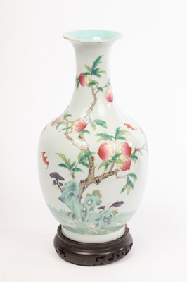 Lot 800 - A Chinese famille rose porcelain vase,...