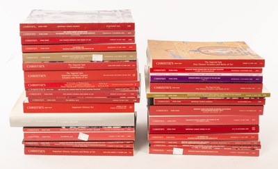 Lot 821 - Christie's Asian Arts auction catalogues, Hong...