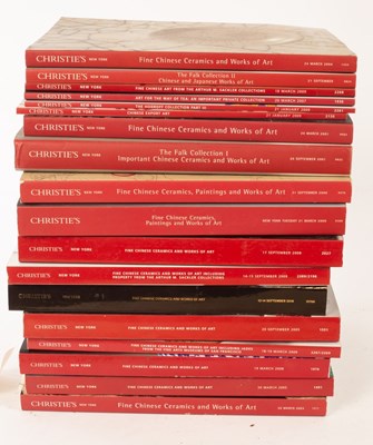 Lot 825 - Christie's Asian Arts auction catalogues, New...