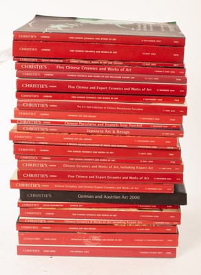 Lot 828 - Christie's Asian Arts auction catalogues,...