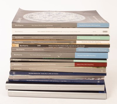 Lot 834 - Bonhams Asian Arts catalogues, London, Hong...