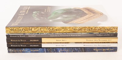 Lot 835 - Woolley & Wallis Asian Art catalogues,...