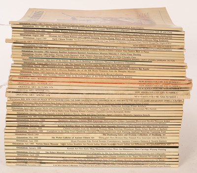 Lot 840 - Oriental Arts magazine, 1975-1976, eight...