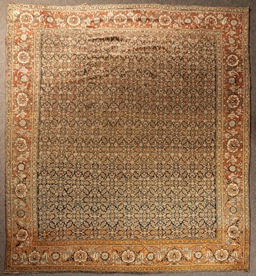 Lot 857 - A Tabriz carpet, North West Persia, circa 1900,...