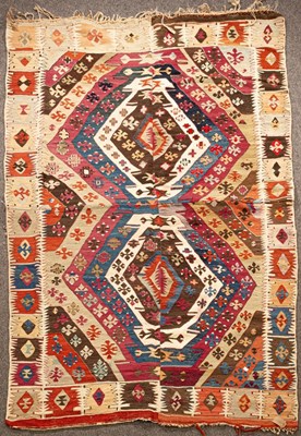 Lot 863 - An Anatolian Kilim, possibly Malatya, Central...