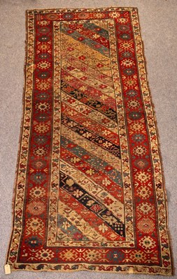 Lot 871 - A Gendje runner, South Caucasus, circa 1900,...