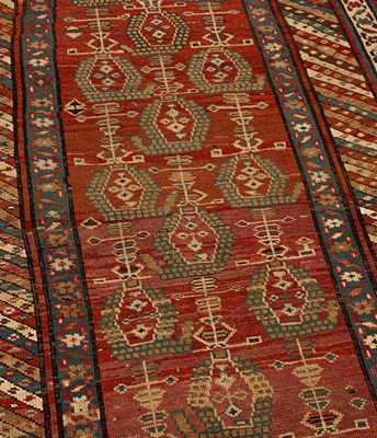 Lot 876 - A North West Persian runner, circa 1910, the...