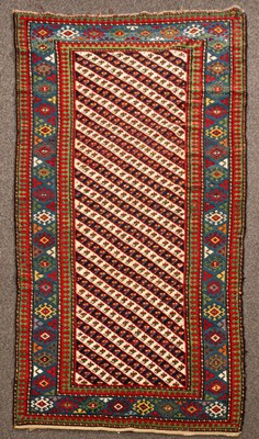 Lot 887 - A Kazak long rug, South Caucasus, circa 1900,...