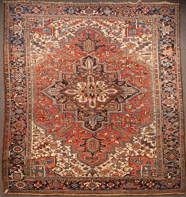 Lot 888 - A Heriz carpet, North West Persia, late 20th...