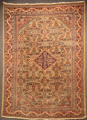 Lot 894 - A Mahal carpet, West Persia, the soft yellow...