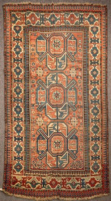 Lot 895 - A Lenkoran Kazak rug, South Caucasus, circa...