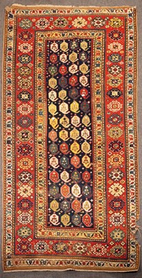 Lot 910 - A Talish runner, South Caucasus, the abrashed...