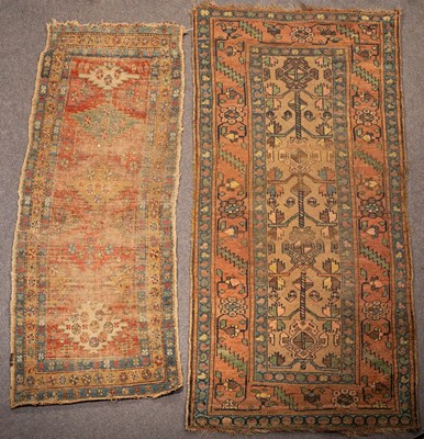 Lot 912 - A North West Persian runner, circa 1890, the...