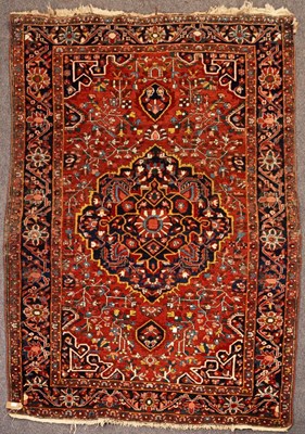 Lot 913 - A Bakhtiar rug, South Persia, the madder field...