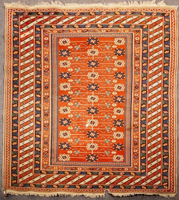 Lot 926 - A Chi-Chi rug, South Caucasus, the madder...