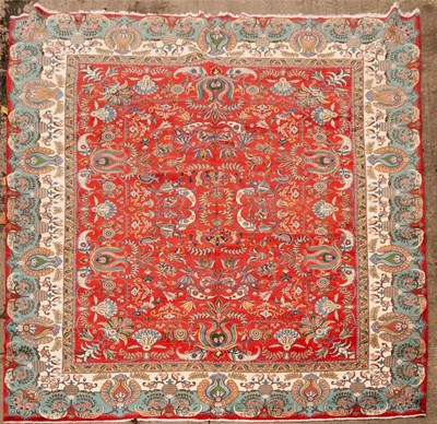 Lot 930 - A Tabriz carpet, North West Persia, circa 1940,...