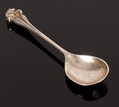 Lot 51 - A silver spoon, G & Co. Ltd, London 1969, with...