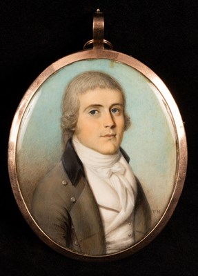 Lot 226 - Thomas Hazlehurst (1710-1821)/Portrait...