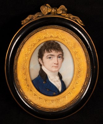 Lot 229 - English School, circa 1820/Portrait Miniature...