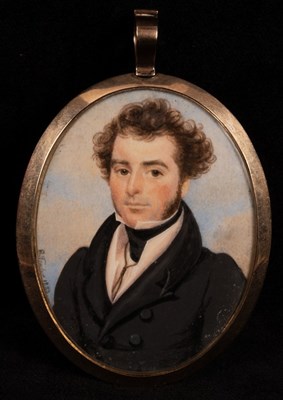 Lot 249 - E Taylor (1780-1830)/Portrait Miniature of a...