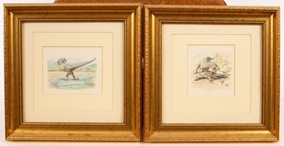 Lot 261 - John Sibbick (19th/20th Century)/Four Studies...