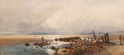 Lot 288 - Josiah Wood Whymper (1813-1903)/Morecambe Bay,...