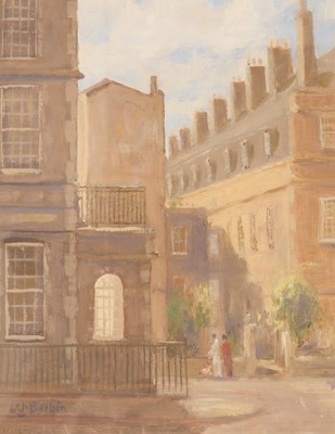 Lot 303 - Laurence Belbin (born 1958)/Bath Street Scene,...