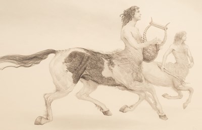 Lot 305 - Malcolm Ashman (born 1957)/Two Centaurs/one...