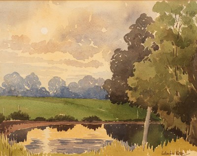 Lot 315 - Edwin Rosling Keen (1894-1975)/Pool at...