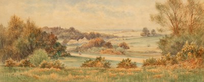 Lot 374 - English School, late 19th Century/Landscape...