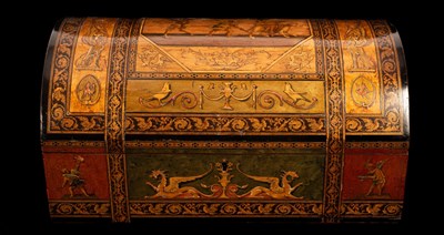 Lot 563 - A late 19th Century Italian marquetry...