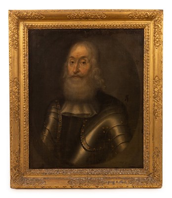 Lot 800 - English School, early 17th Century/Portrait of...