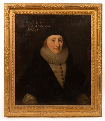 Lot 801 - Circle of Cornelius Johnson/Portrait...