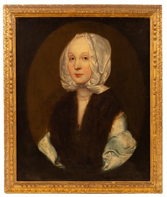 Lot 806 - English School, late 17th Century/Portrait of...